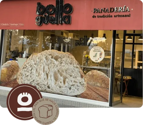 Panadería Bollo Güella local